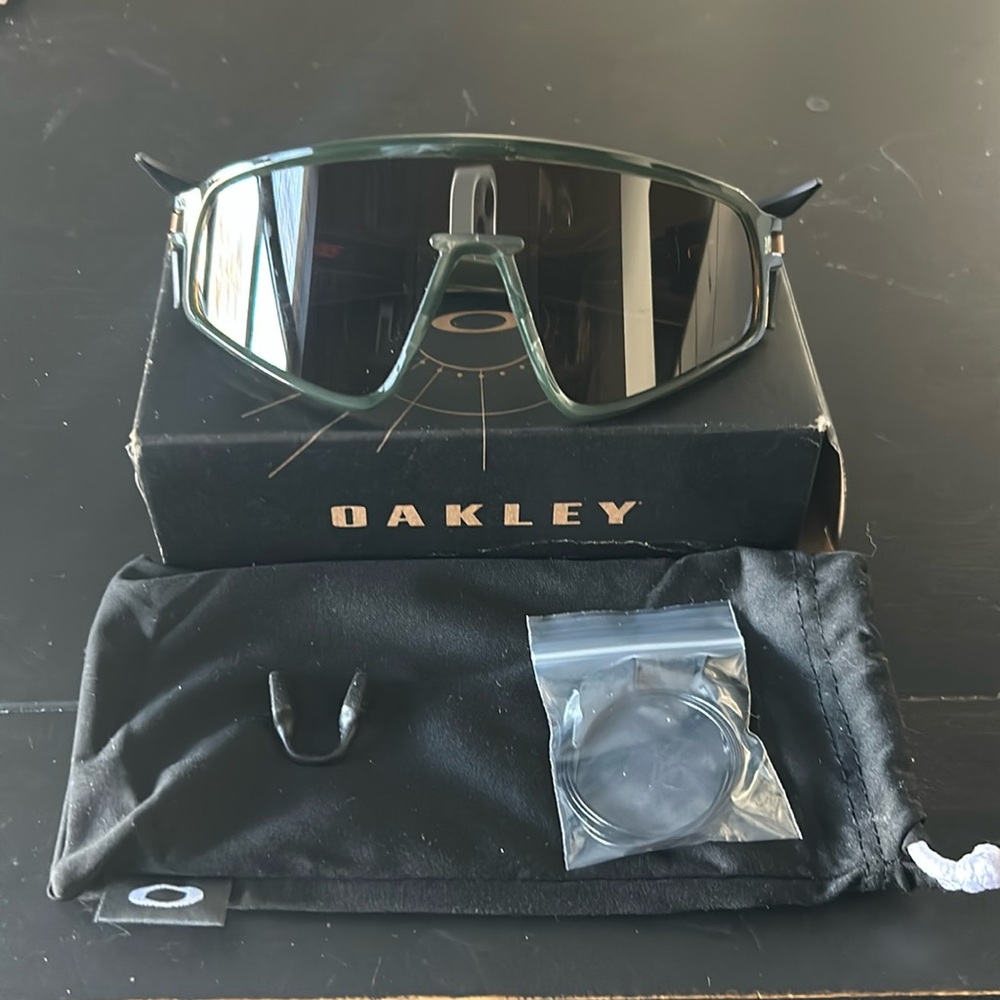 Oakley Latch Panel Prizm Tungsten Sunglasses.  Olive Ink.  NIB